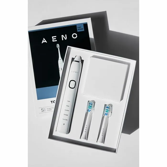 aeno sonic electric toothbrush db5: white, 5 modes, wireless charging, 40000rpm, 37 days without charging, ipx7 - slika 3