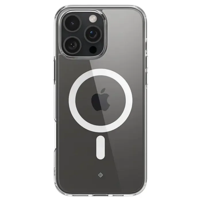 spigen caseology capella magsafe, clear white - iphone 16 pro (acs08182) - slika 3