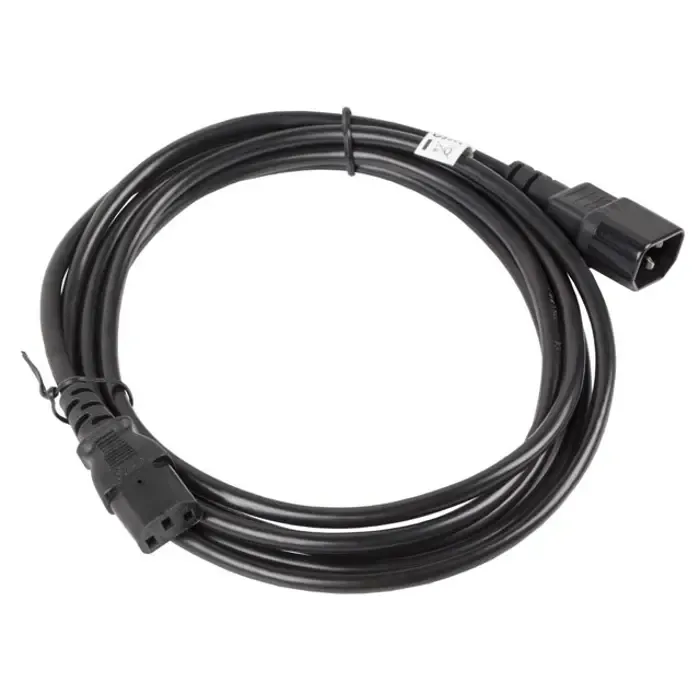lanberg ca-c13e-11cc-0030-bk power cable black 3 m c13 coupler c14 coupler - slika 4
