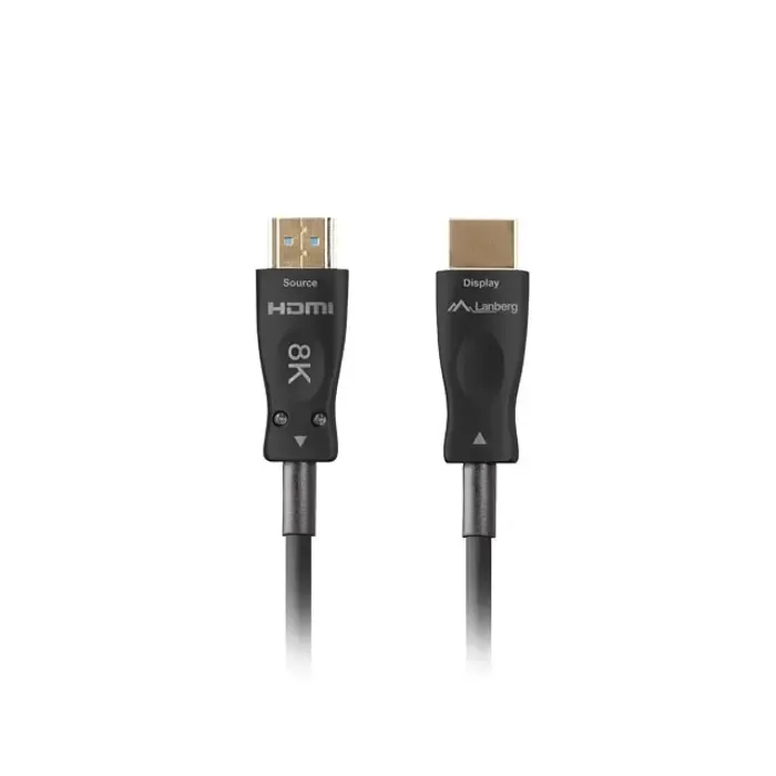 lanberg cable hdmi m/m v2.1 50m 8k optical aoc - slika 4
