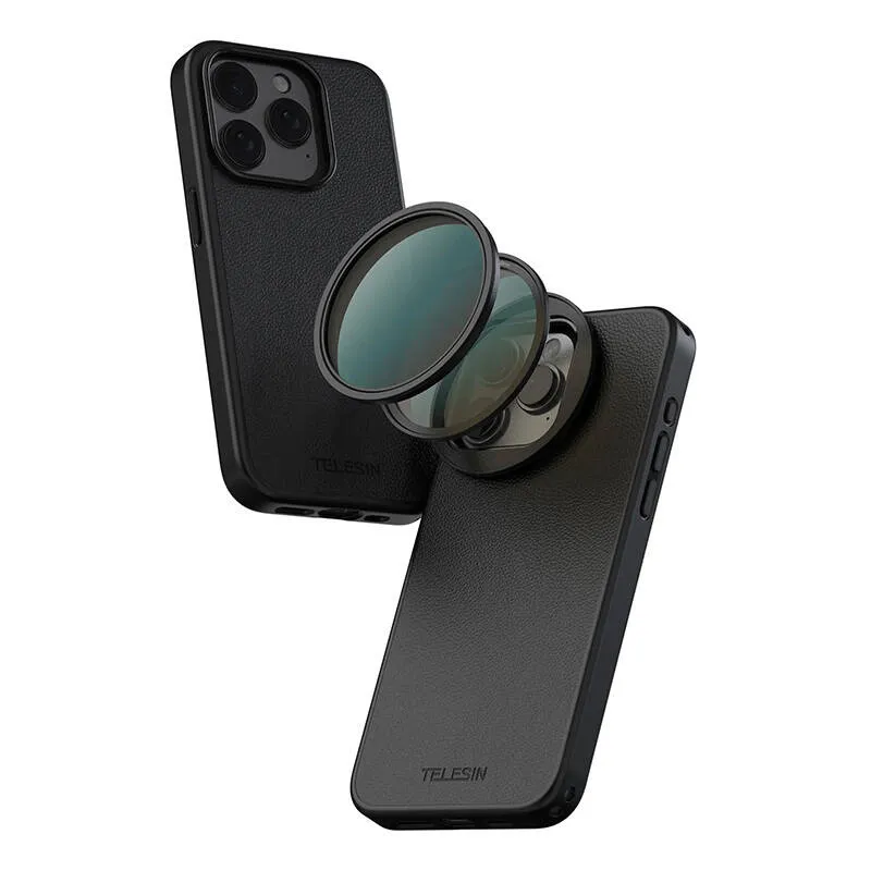 filtr cpl 58mm telesin do iphone 15 pro/pro max - slika 2