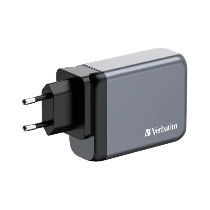 verbatim gnc-100 gan charger 100w 3xusb-c/1xusb-a - slika 3
