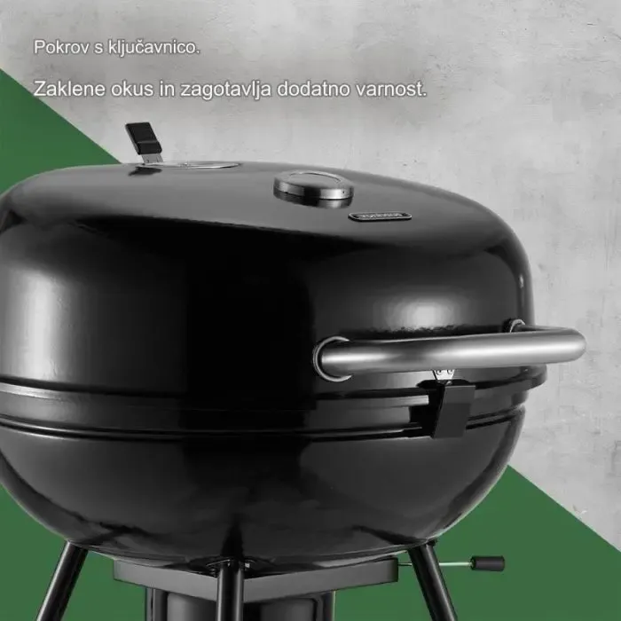 vonhaus kettle bbq charcoal grill - slika 5