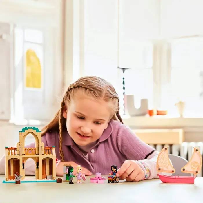 lego 75681 wicked glinda, elphaba and nessarose at shiz university, construction toy - slika 3