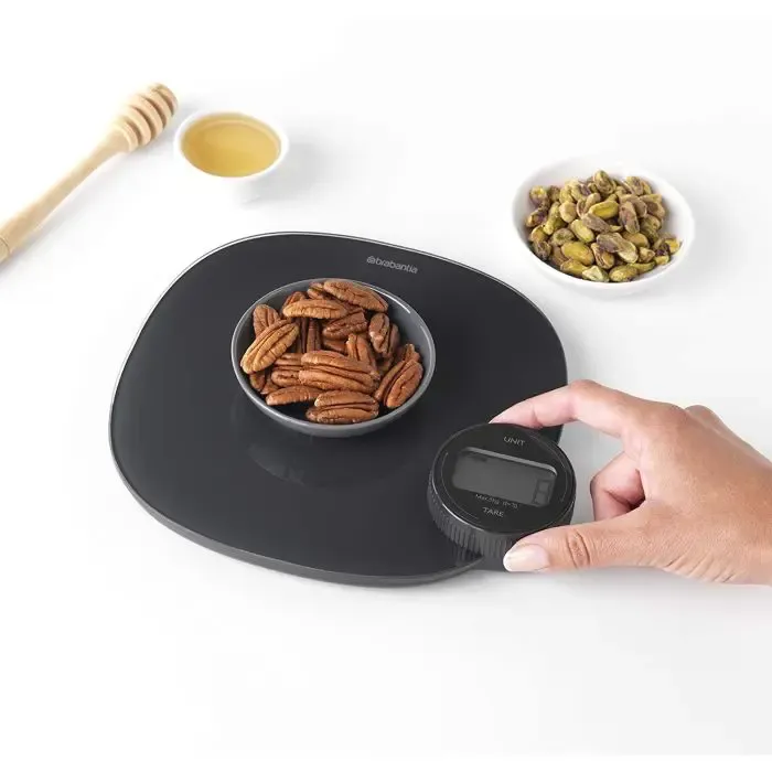 brabantia digital scale tasty + dark gray - slika 2