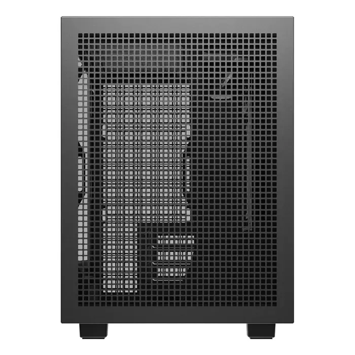 deepcool ch260 wood micro tower black, wood - slika 4