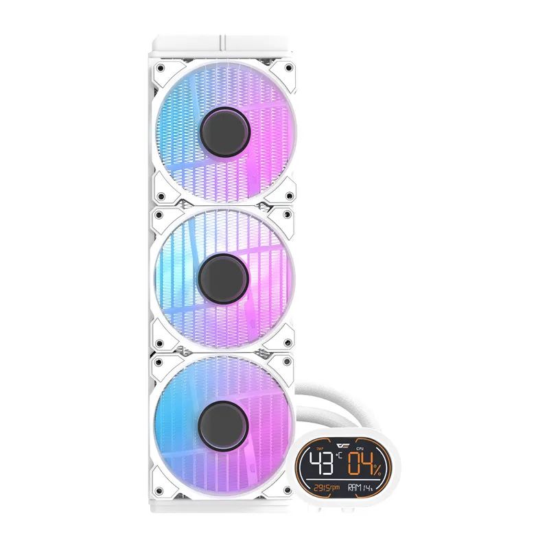 water cooling for the darkflash dh360d processor (white) - slika 3