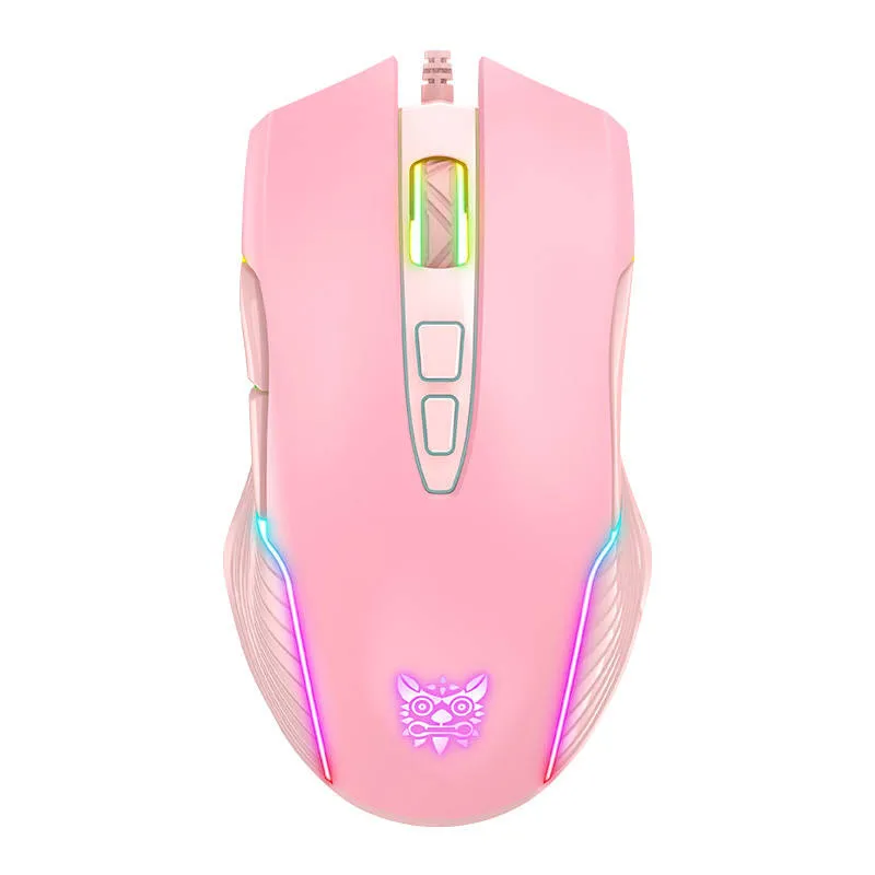gaming mouse onikuma cw905 pink - slika 2