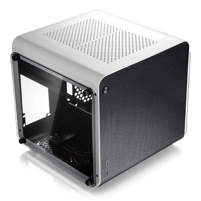 raijintek metis evo tg mini-itx kućište, tempered glass - bijelo 0r20b00162 - slika 1
