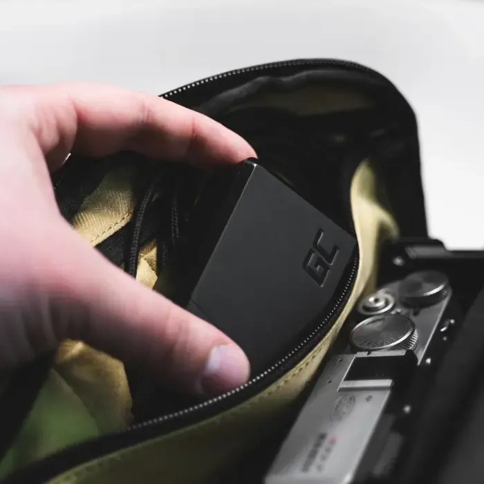 green cell chargc03 mobile device charger black indoor - slika 3