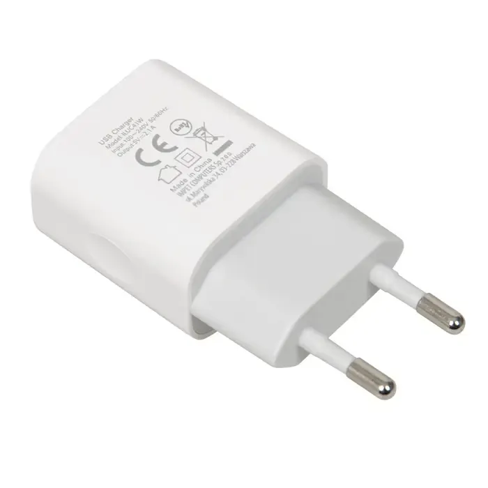 ibox c-41 universal charger with micro usb cable, white - slika 5
