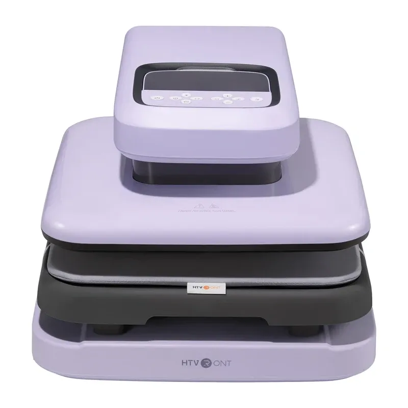 htvront auto 2 digit heat transfer press (purple) - slika 1