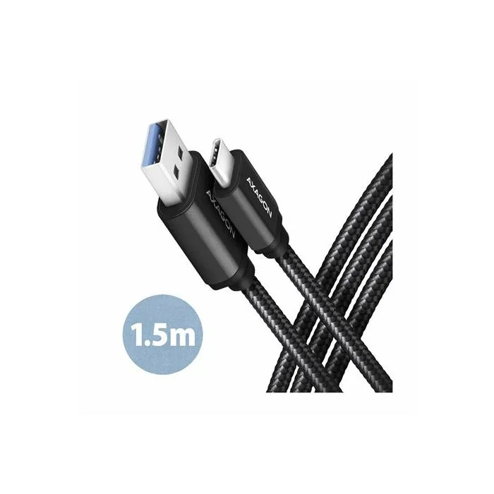 cc usb cm 3.1gen1 <> usb am, 1,5m, crna, bucm3-am10ab, axa - slika 1