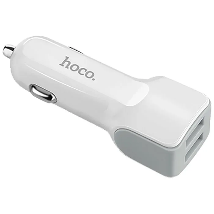 hoco. auto punjač sa lightning kabelom, 2 x usb, 5 v/2.4 a - z23 grand style set, lightning - slika 3
