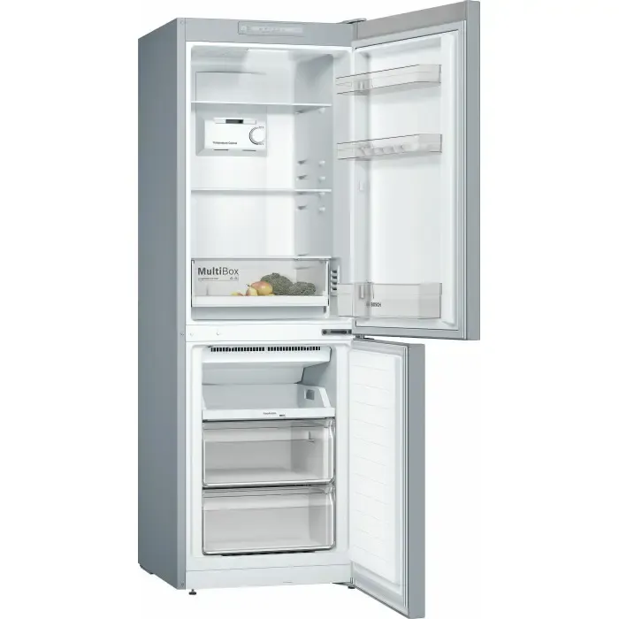 bosch fridge / freezer combination kgn33nleb serie 2 e silver - slika 2