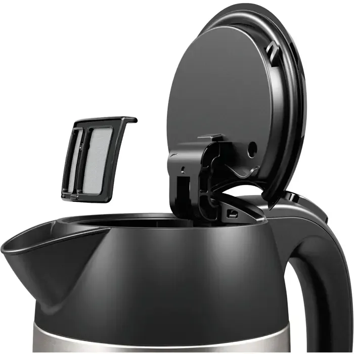 bosch design line twk3p420, kettle (stainless steel / black, 1.7 liters) - slika 2