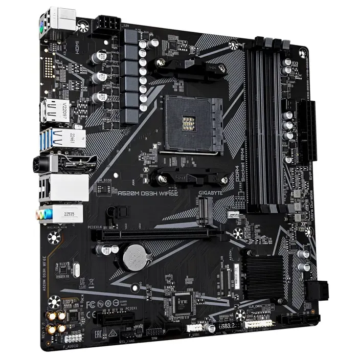 gigabyte a520m ds3h wifi6e (a520,am4,matx,ddr4) - slika 4