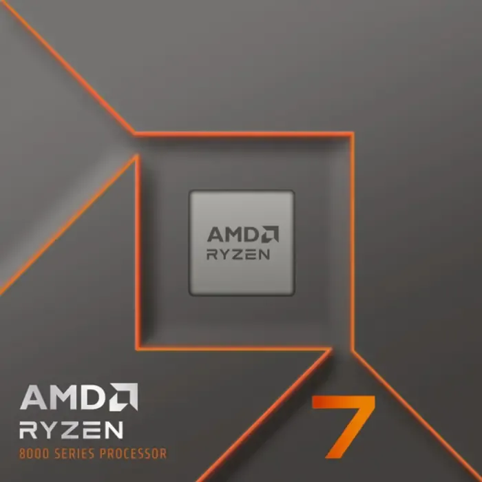 amd ryzen 7 8700f - socket am5 - processor (boxed version) - slika 2
