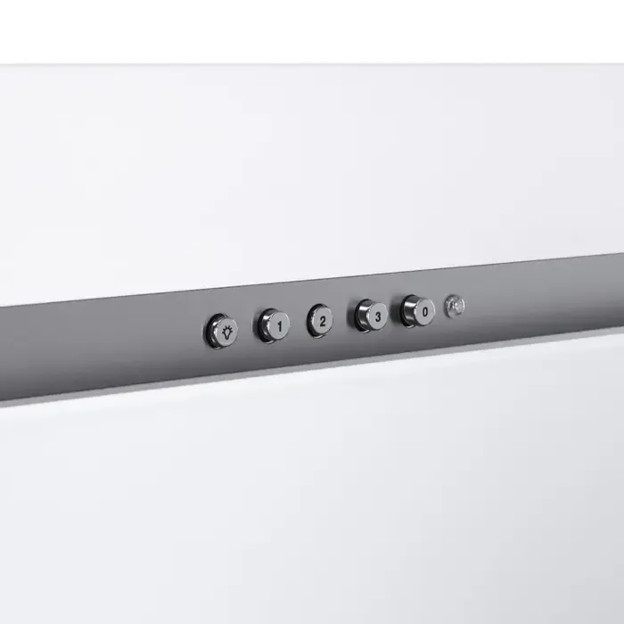 okap akpo wk-4 nero line 2.0 50 biały t300 liniowy led/siłownik - slika 2