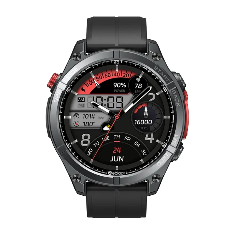 zeblaze stratos 4 smartwatch (black) - slika 3
