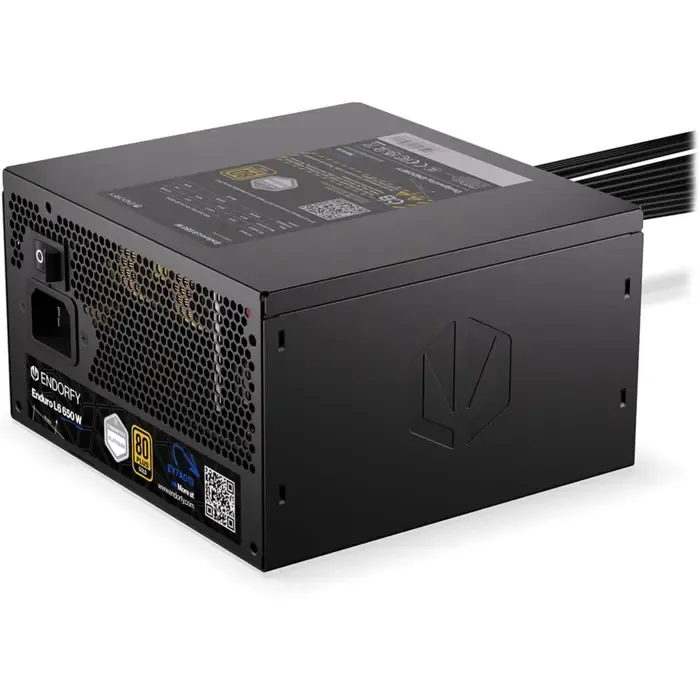 endorfy enduro l6 650w (black, 1x 12-pin high power gpu, 2x pcie, 650 watts) - slika 3