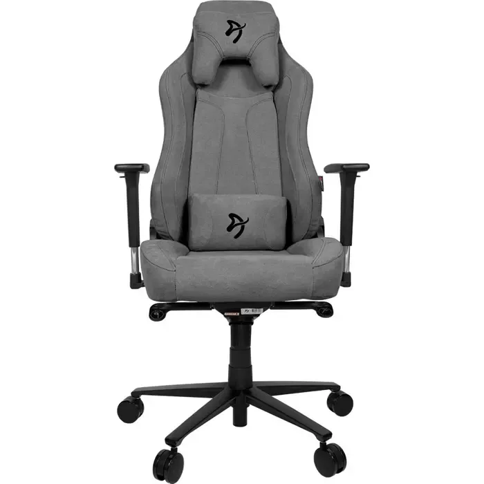 arozzi fabric upholstery | gaming chair | vernazza soft fabric | ash - slika 2