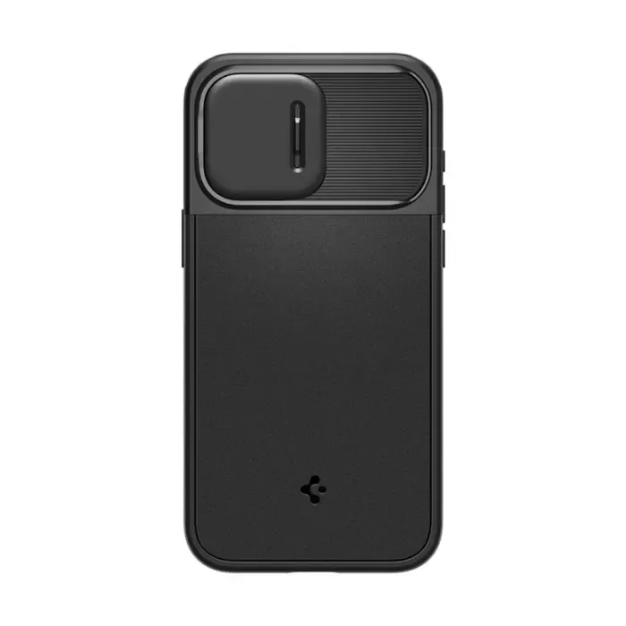 spigen optik armor magsafe, black - iphone 15 pro (acs07184) - slika 2