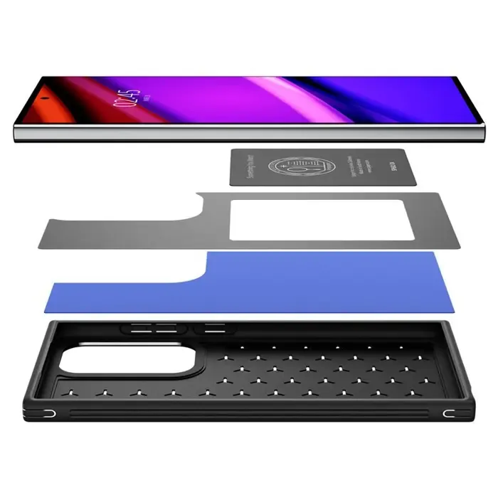 spigen cryo armor, cryo blue zaštitna maska za telefon - samsung galaxy s24 ultra (acs07290) - slika 5