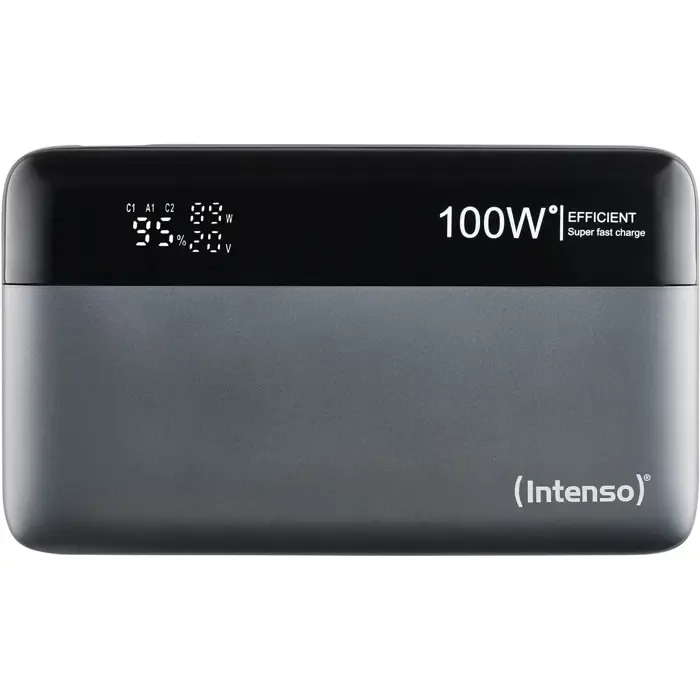 intenso powerbank he20000 grey/black, 20,000 mah, pd 3.1, quick charge 3.0 - slika 2