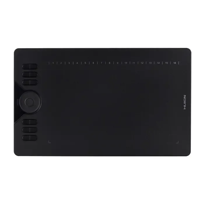 huion hs610 graphic tablet 5080 lpi 254 x 158.8 mm usb black - slika 2