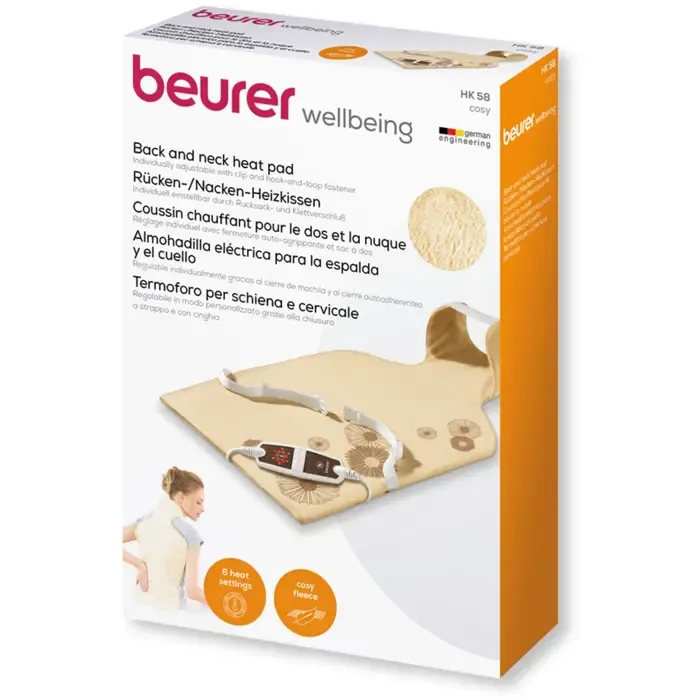 beurer heating pad hk 58 cozy - slika 3