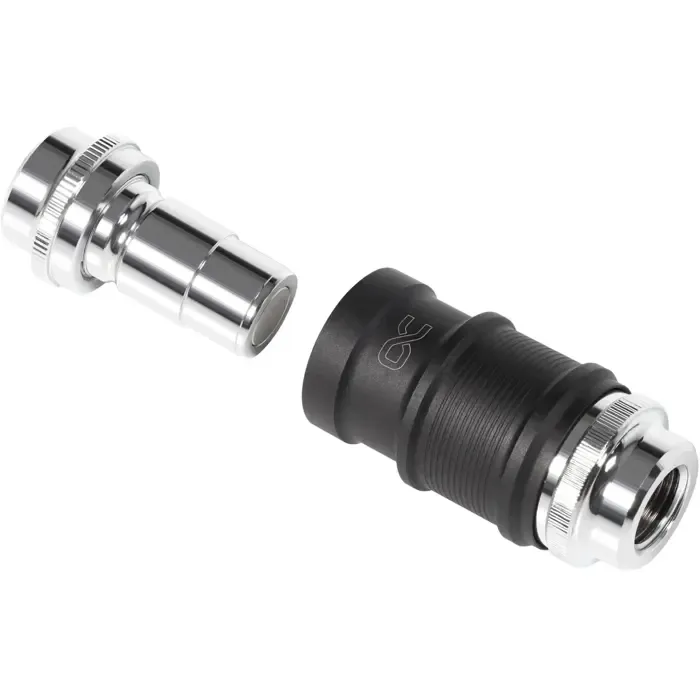 alphacool es quick release blh1a pushin set ig-ig (black (matt)/chrome) - slika 4