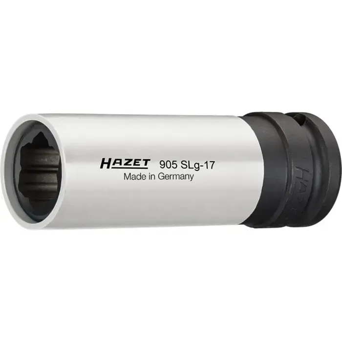 hazet socket wrench 905slg-17, 1/2" (white, with colored sleeve, for aluminum rims, 17mm) - slika 2