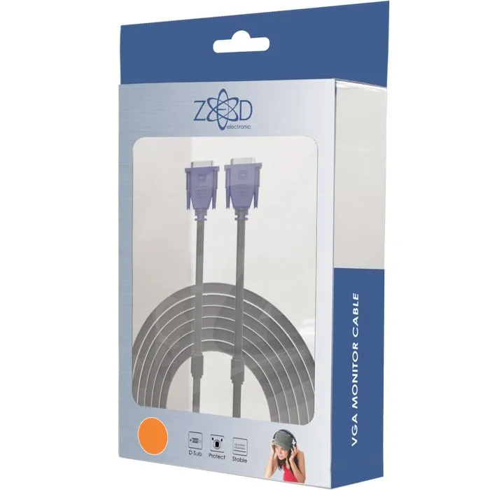 zed electronic vga (monitor) kabel, dužina 10 metara - mc/10 - slika 2