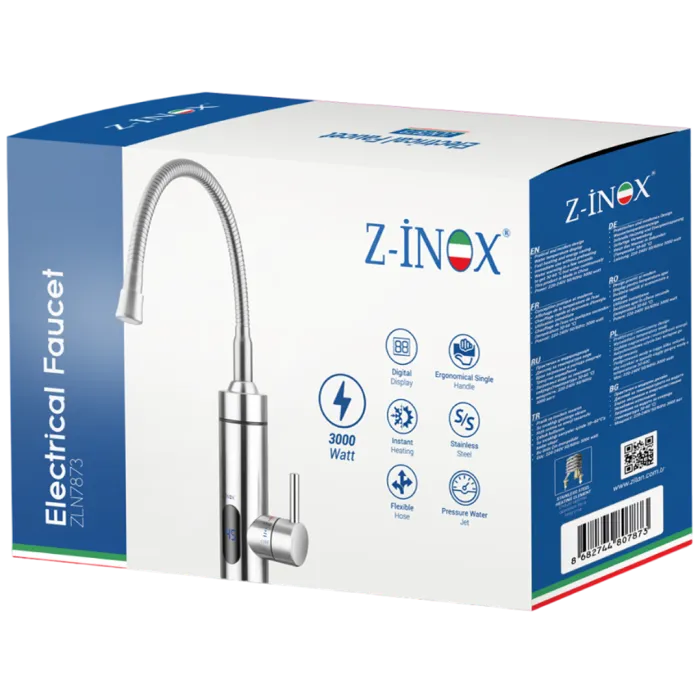 zilan slavina za brzo zagrijavanje vode, 3.0 kw - zln7873 - slika 2