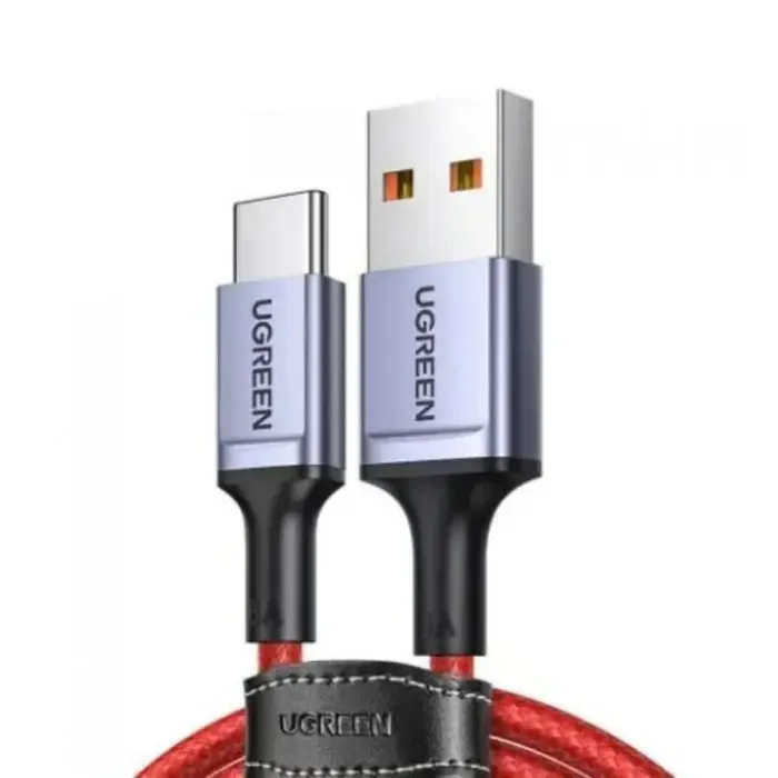 ugreen usb-c (m) na usb 2.0 a (m) 6a, supercharge, crveni, 1m - slika 4