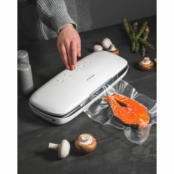 aeno vacuum sealer vs2: 110w, 60kpa, dry/moist food mode, 3 modes: vac+seal, seal, pulse, max packet width 30 cm - slika 3