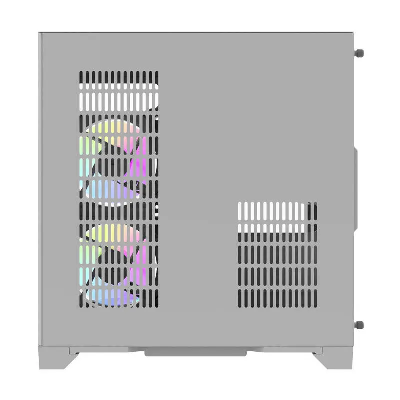 darflash ft350 computer case + 5 argb fans (white) - slika 3
