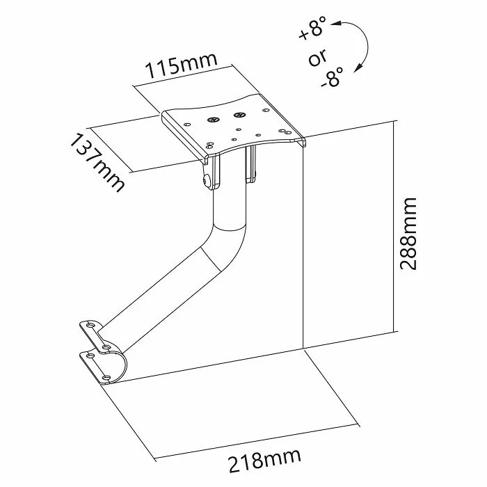 white shark stalak za mjenjač rsc-a01 shifter - dodatak za rsc-303 - slika 3