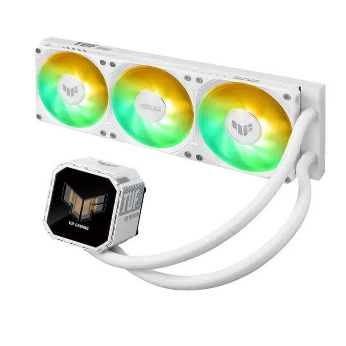 asus tuf gaming lc iii 360 argb lcd white edition processor all-in-one liquid cooler 12 cm 1 pc(s) - slika 4