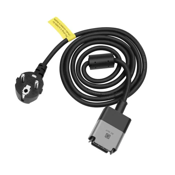 ecoflow 5m cable for connecting the powerstream microinverter to a 220v network - slika 1