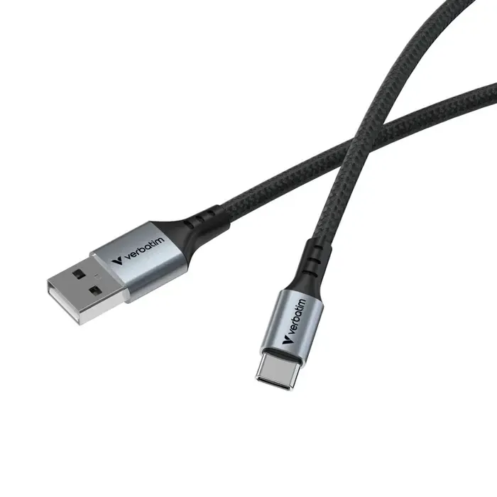 verbatim sync & charge kabel usb-a na usb-c 18w 120 cm - slika 2
