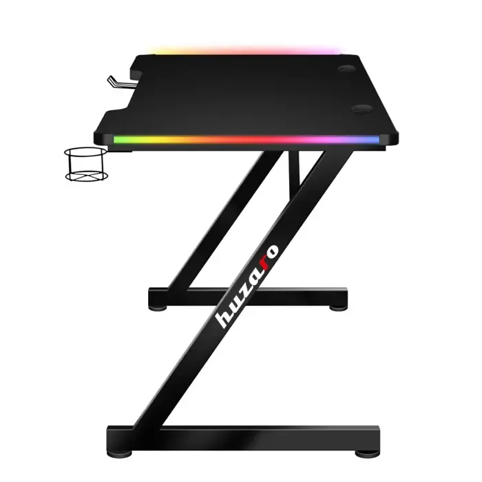 gaming desk huzaro hero 2.5 rgb led - slika 2