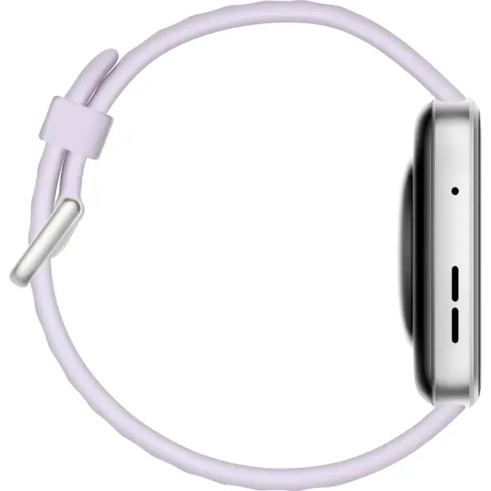 huawei watch fit 4 (seiya-b19f), smartwatch silver, purple fluoroelastomer strap - slika 5