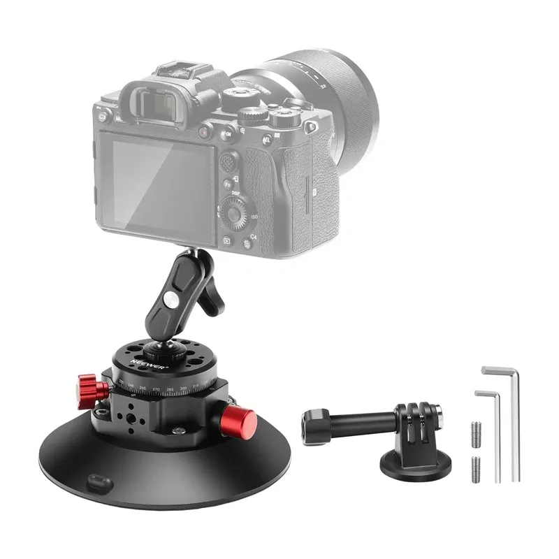 neewer ca0132 6" suction cup mount, 2-pack - slika 2
