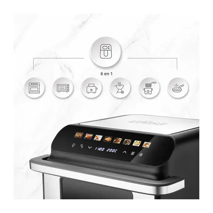 ufesa jacana digitalna cvrtnik na vroč zrak, 10 litrov, 2000 w, air pulse ultra 360 °c - slika 5