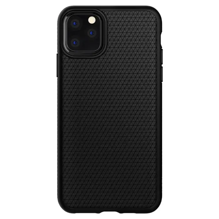 spigen liquid air, zaštitna maska za telefon, crna - iphone 11 pro - slika 2