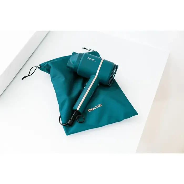 beurer hc 35, hair dryer (petrol/gold, ocean) - slika 5