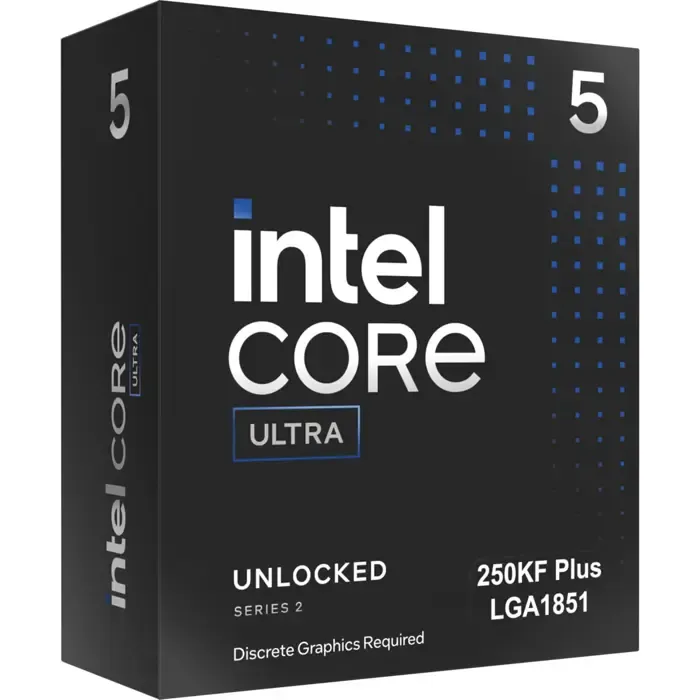 intel ultra 5 250kf plus, 3.3 - 5.3ghz, 12c/12t, 30mb, lga 1851, nogpu, bx80768250kf - slika 2
