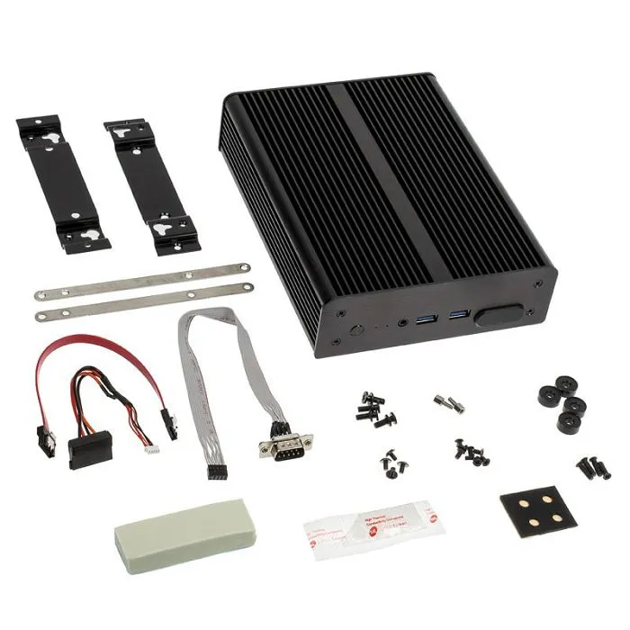 akasa newton mc ucff case (intel nuc), oem - black a-nuc13-m1b - slika 3